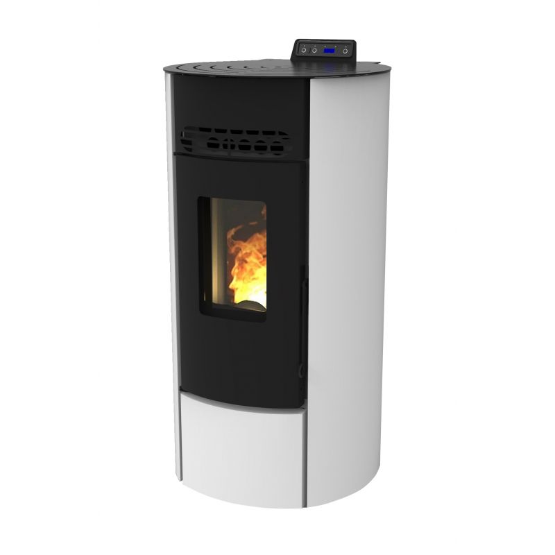 Poêle à granulés rond étanche R9 – 8,7 kW